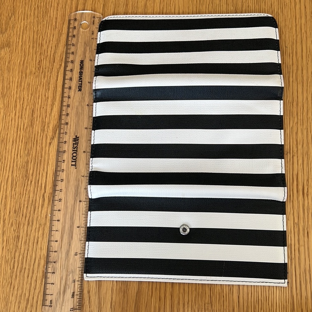 KUT from the kloth White & Black striped Wallet EUC - Picture 9 of 15